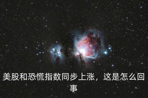 恐慌指數(shù)怎么用,恐慌指數(shù)爆漲