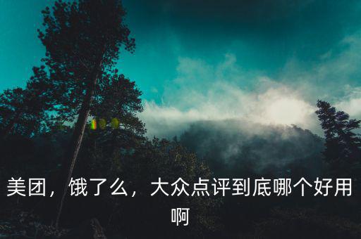 美團(tuán)大眾點(diǎn)評(píng)是什么,美團(tuán)與大眾點(diǎn)評(píng)已經(jīng)合為一家