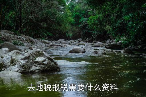 報(bào)地稅所需要什么條件，地稅報(bào)稅需要什么資料