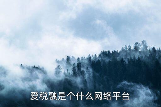 愛稅融是個什么網(wǎng)絡平臺