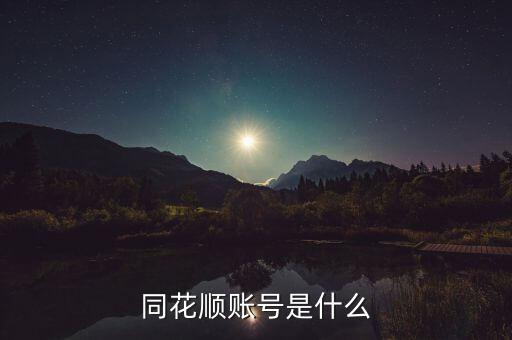 同花順主板賬戶是什么，同花順模擬炒股的交易賬號(hào)是什么