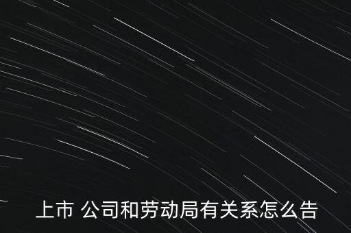 告上市公司怎么告,上市公司的財務(wù)狀況