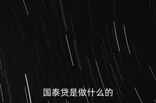 國(guó)泰匯銀主要做什么，國(guó)泰君安 互聯(lián)網(wǎng)金融 干什么 工作