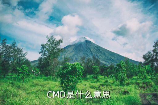 cmd是什么單位，cmd是什么